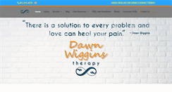 Desktop Screenshot of dawnwigginstherapy.com